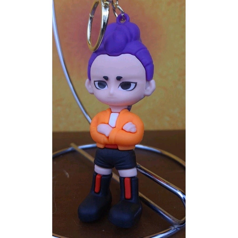 KPOP Demon Hunter Keychain Anime Figure Charm 3.6" Bag‎ Pendant
